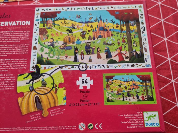 Puzzle observation Djeco 54 pièces "contes" - photo numéro 3