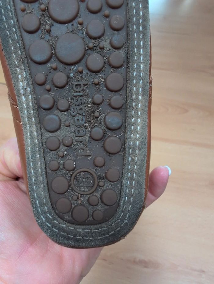 Baby star unisex - chaussons marron - photo numéro 5