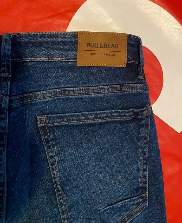 Jean Pull & bear bleu skinny - photo numéro 5