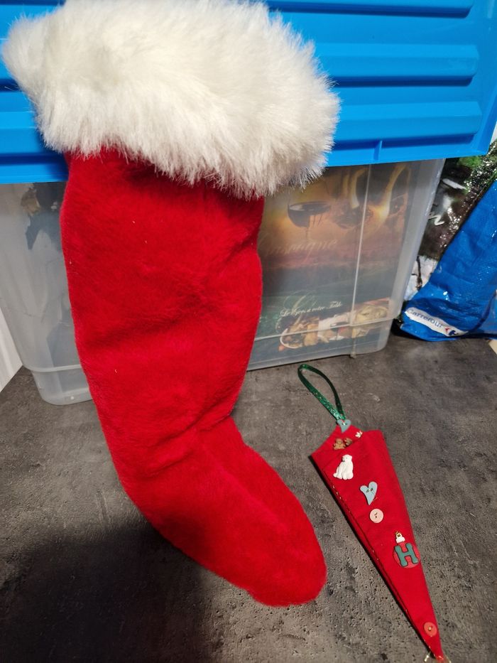 Bottes et sache Noël