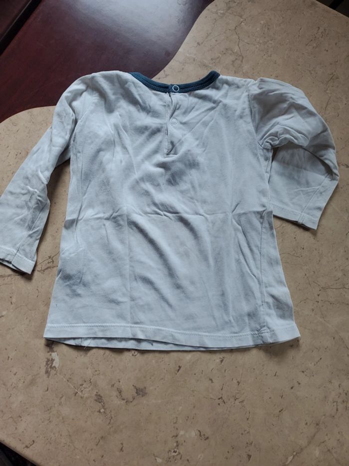 Tee-shirt manches longues 24 mois - photo numéro 2