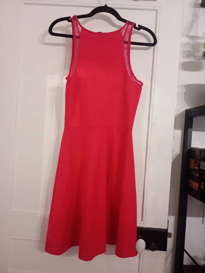 robe casual H&M rouge taille S - photo numéro 2