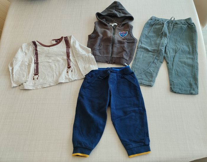 Lot garçon 9/18 mois