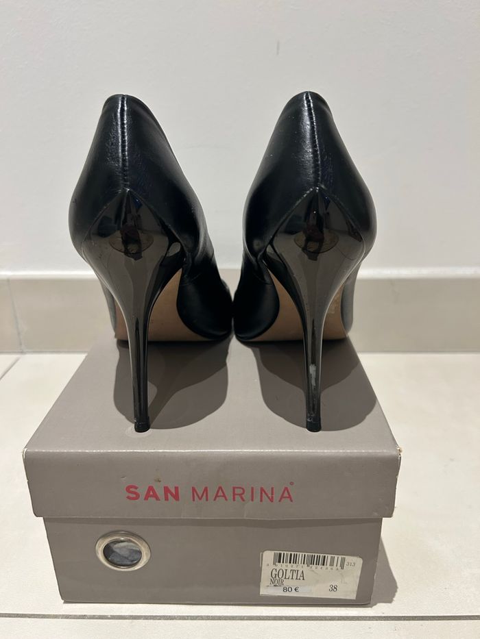 Escarpins San Marina noir - photo numéro 3