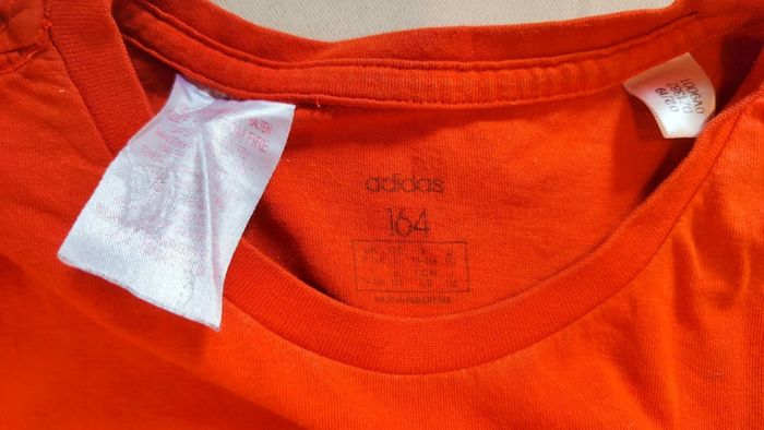 T-shirt adidas orange - photo numéro 4