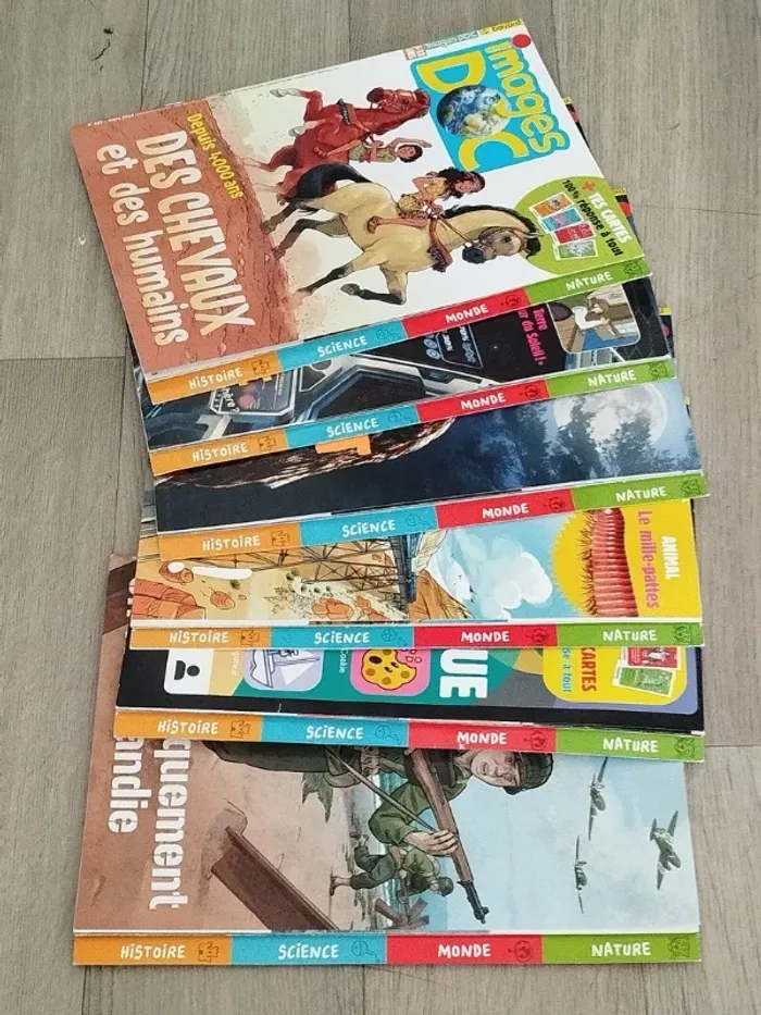 Lot de 6 magazines Images Doc année 2022-23-24 L067 - photo numéro 3