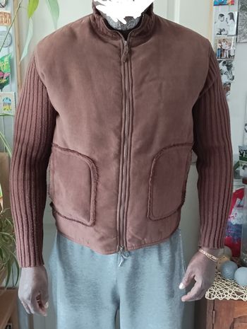 Vends veste homme suédine