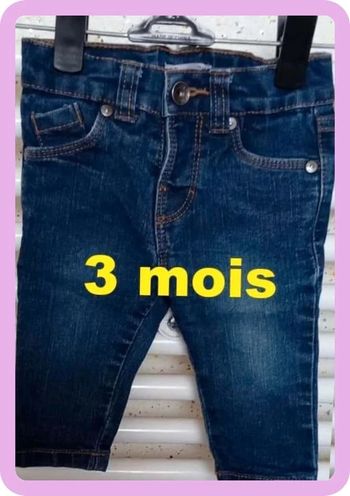 Jeans  DPAM Taille  3  mois