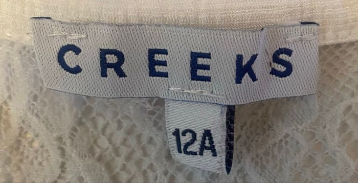 Débardeur »Creeks »blanc et dentelle - photo numéro 5