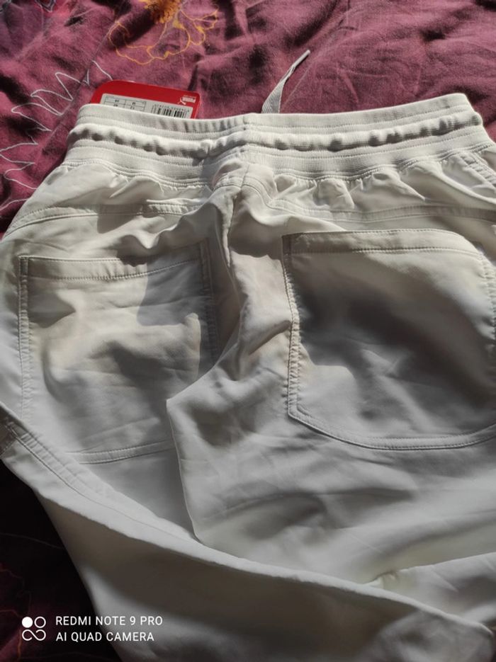 Pantalon Puma t40 neuf blanc - photo numéro 4