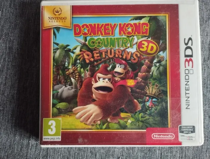 Jeu 3DS Donkey Kong Country returns