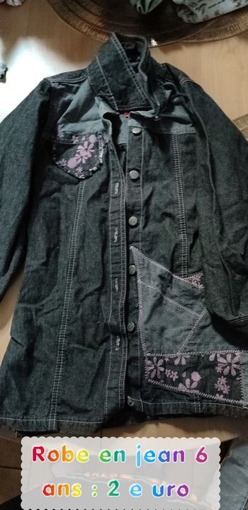 Robe jean 6 ans
