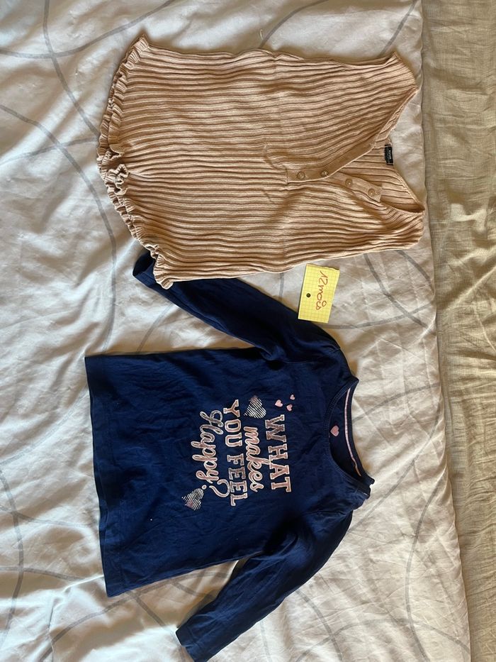 Vente vêtements, bébé fille - photo numéro 3
