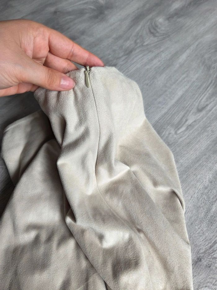 Jupe beige crème twenty/twenty - taille 2 (équiv. M) - photo numéro 5