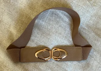 Ceinture élastique camel 🤎
