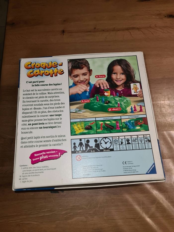 Jeu de société Croque-Carotte des éditions Ravensburger, - photo numéro 3