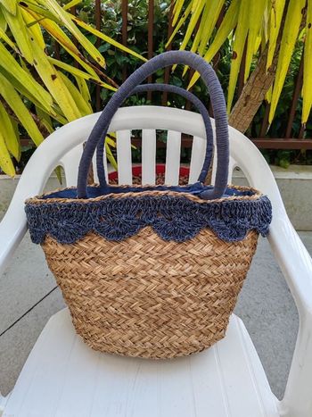 Sac en Osier/marine ALE HOP