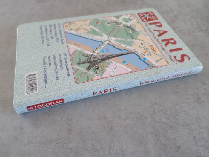 Livre : Paris ! Enfin un plan de Paris lisible - Logoplan - Très bon état - photo numéro 4