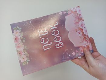 Carnet Livre et fleurs