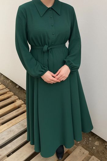 Ma jolie robe vert émeraude