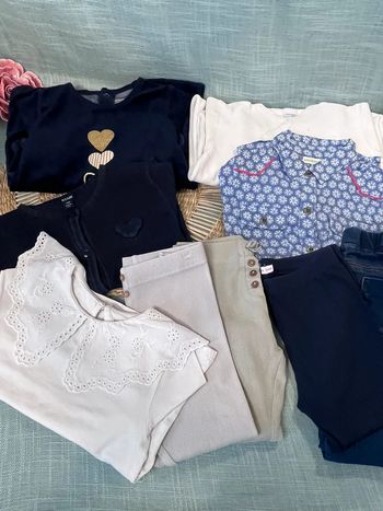 Lot 9 pièces taille 24 mois