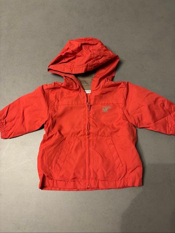 Coupe vent rouge kimbaloo taille 6 mois