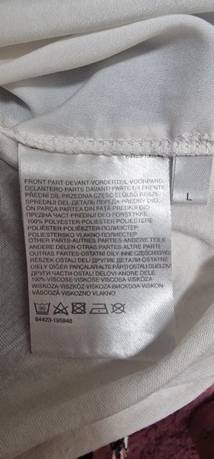 Tee shirt blanc fluide - photo numéro 5