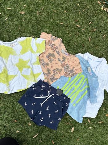 Lot de 5 vêtements Zara et H&M en 9/12 mois