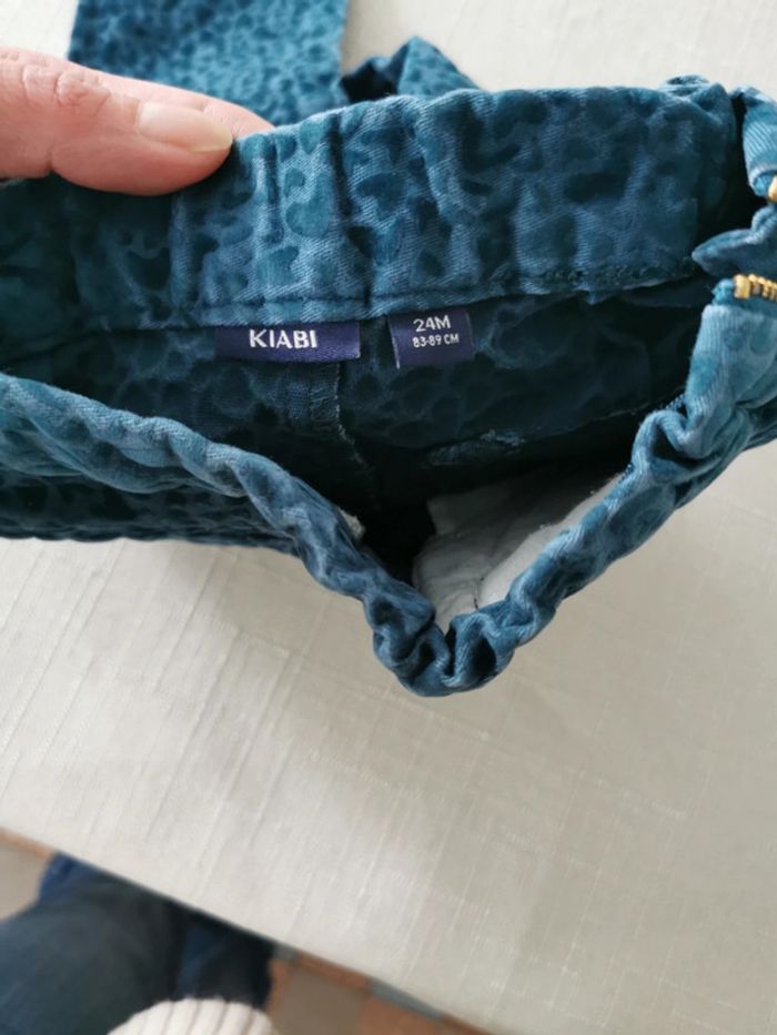 Pantalon velours kiabi 24 mois - photo numéro 3