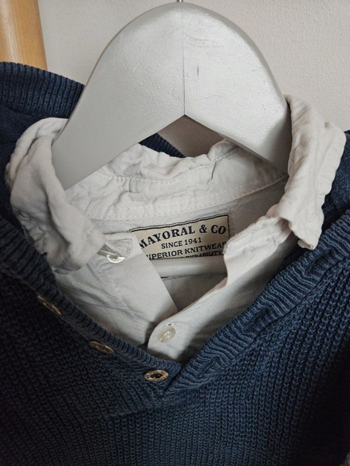 Lot pull et gilet grosse maille 6 ans - photo numéro 5