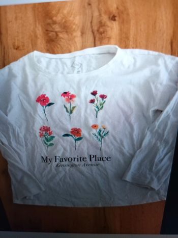 Tee shirt fille 7 ans tex