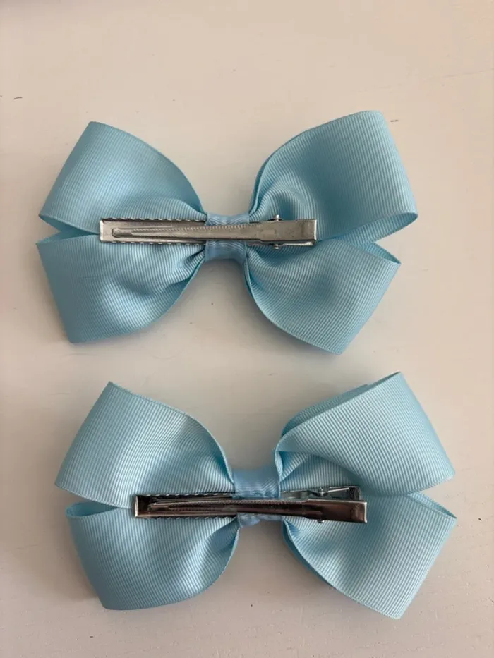 Barrettes gros noeud - photo numéro 2