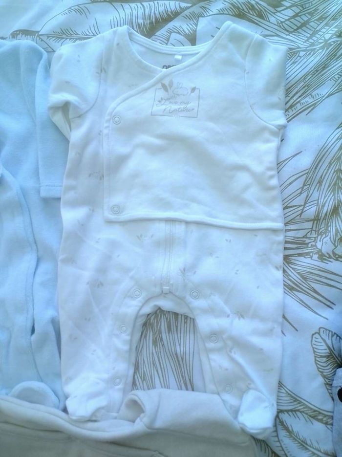 Lot 3 pyjama naissance - photo numéro 2