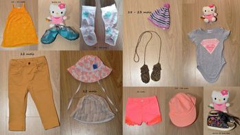 Lot vêtement fille 12/18/23 mois