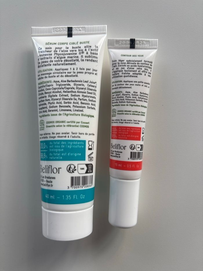 Lot Prim Aloé BIO — Sérum buste & contour des yeux neufs - photo numéro 2