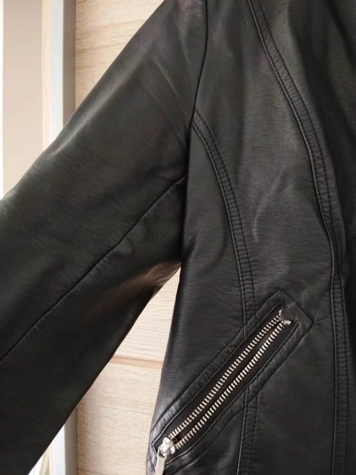 Veste en cuir Cache cache - photo numéro 4