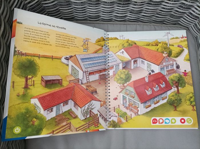 Joli livre tip toi "je découvre la ferme" - photo numéro 2