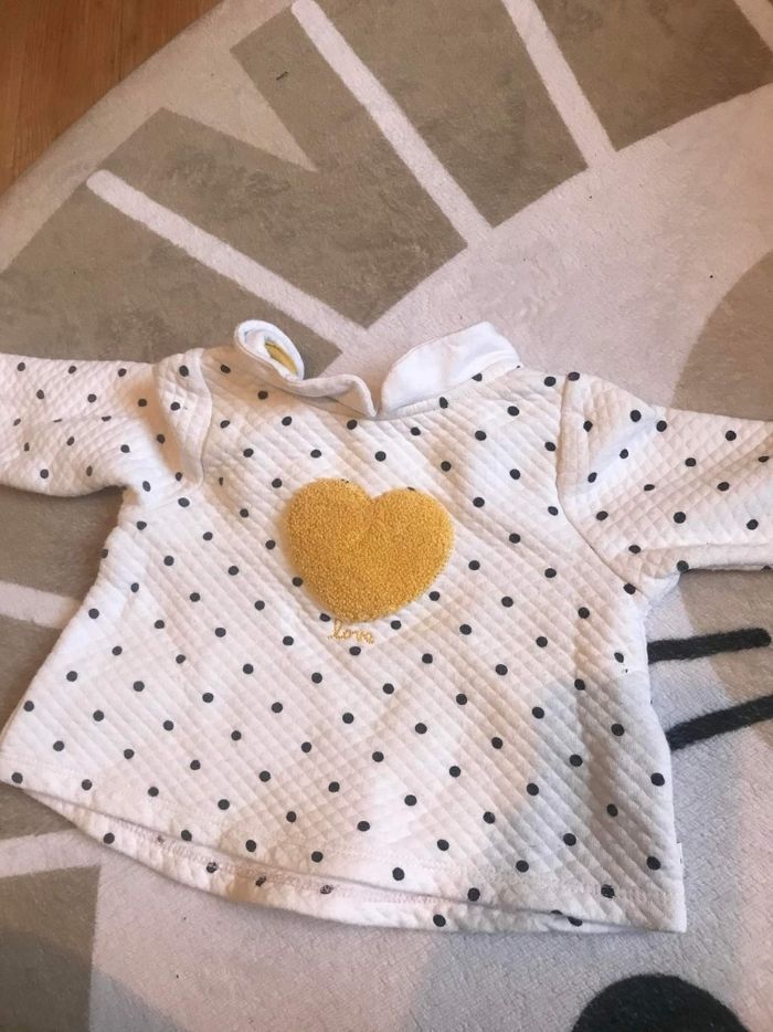 Pull fille 6 mois - photo numéro 3