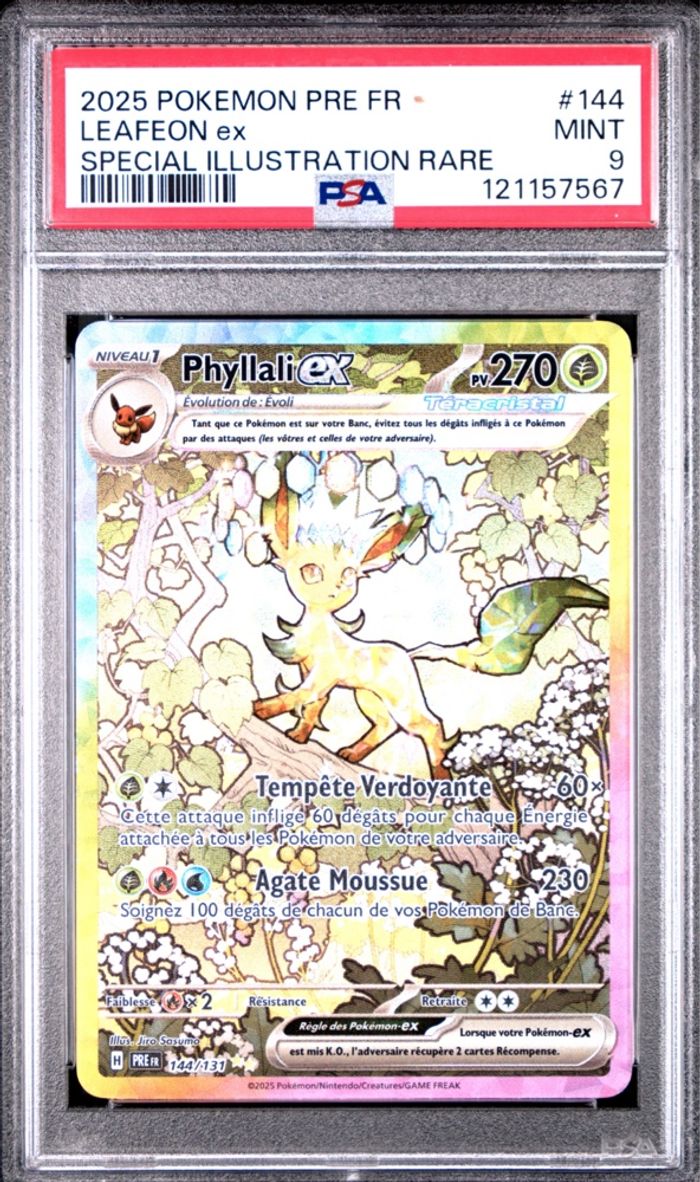 Phyllali Ex 144/131 PSA9 - Évolutions prismatiques 8.5