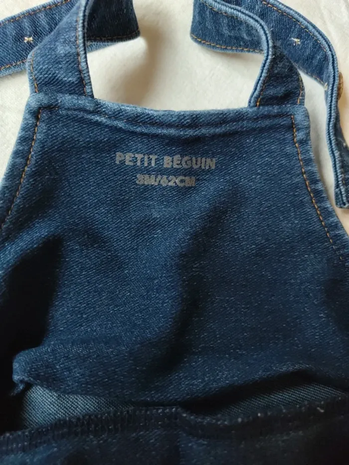 Salopette 3M petit béguin 62cm - photo numéro 2