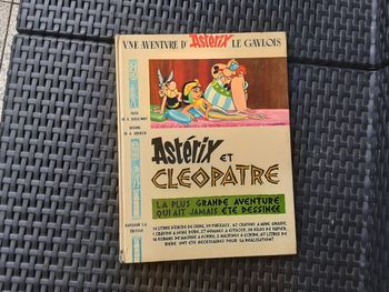 Bd édition originale de 1965 une aventure d asterix le gaulois Titre asterix et cleopatre