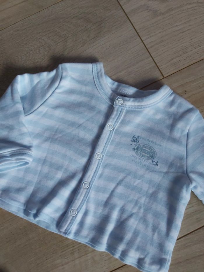 Gilet mixte garçon/fille Petit Bateau 6 mois neuf (78) - photo numéro 2