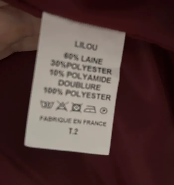 Manteau femme neuf en laine - photo numéro 6