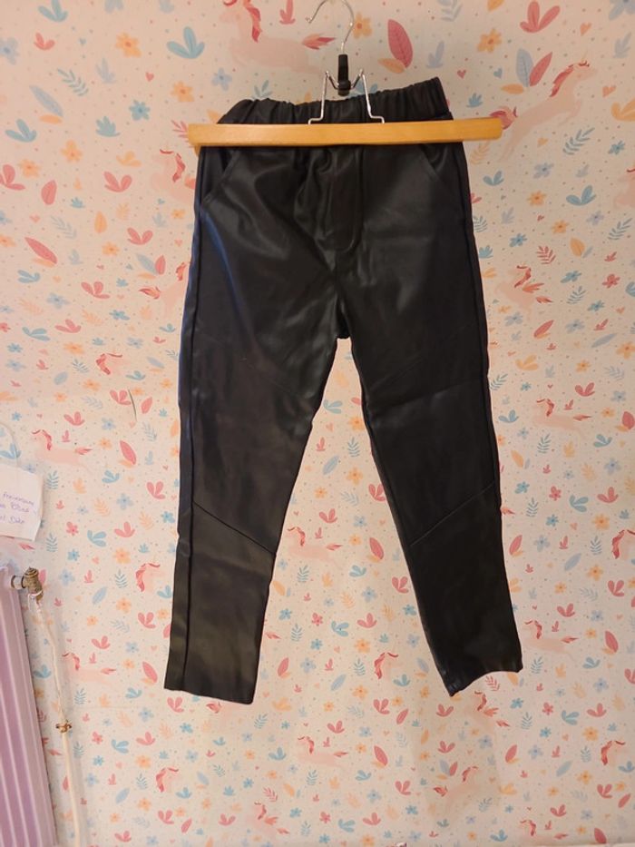 Pantalon simili cuir