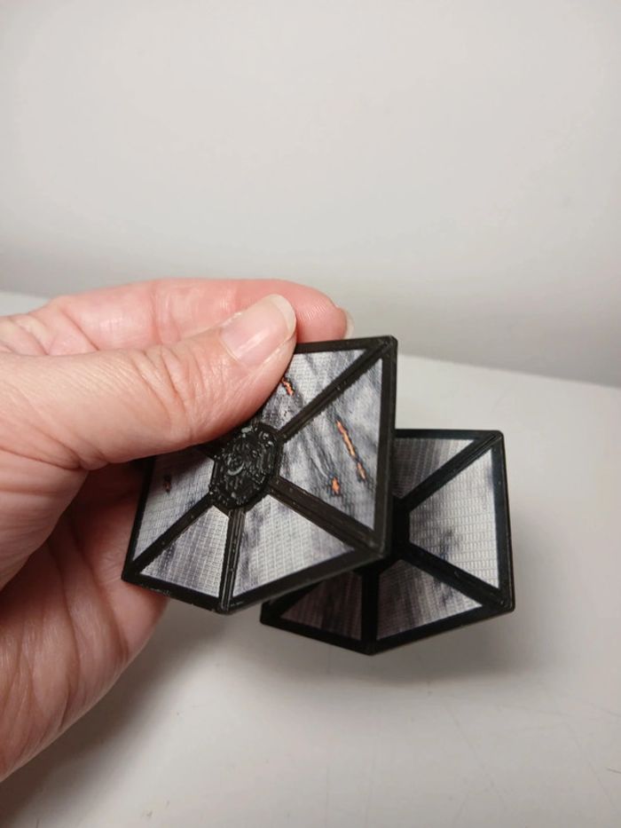 Lot star wars figurine + tie fighter - photo numéro 8