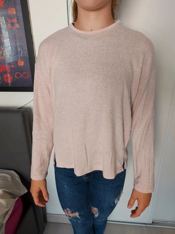 Pull léger rose zara 11 - 12 ans