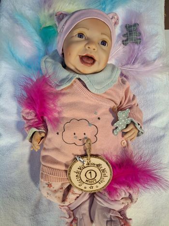 Ensemble bébé fille – 1 mois (Kiabi & Chocolatine