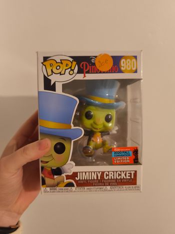Figurine Disney Funko pop Pinocchio jiminy cricket 980