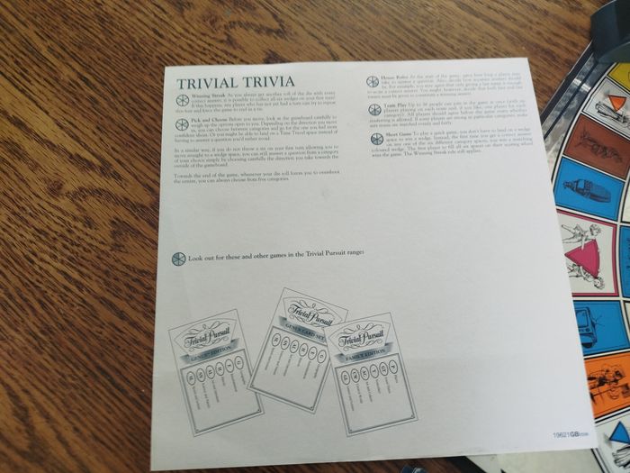 Trivial pursuit - photo numéro 5