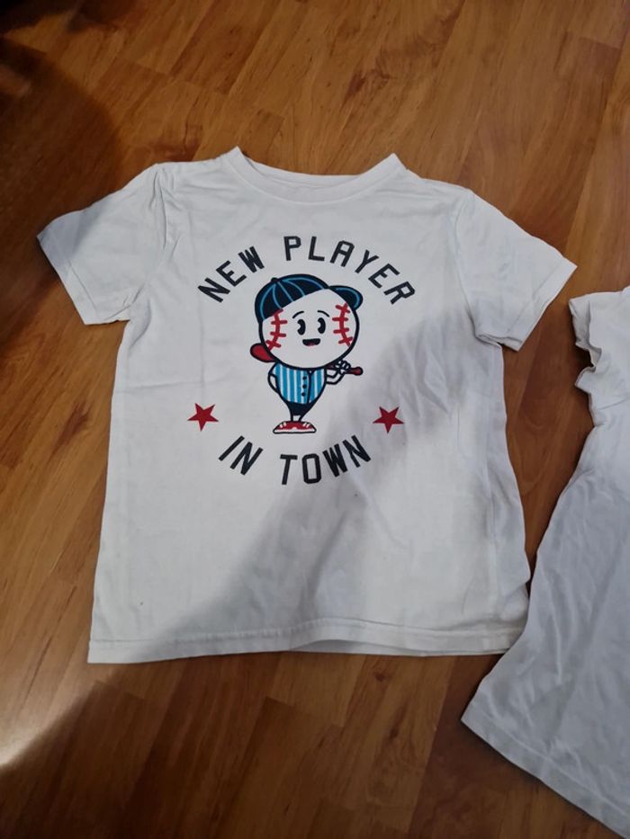 Lot de 2 tee shirt kiabi - photo numéro 2